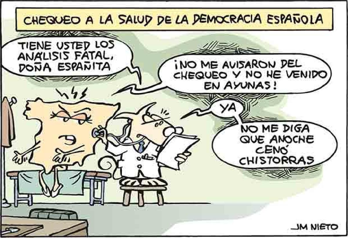 Chequeo a la salud de la democracia española