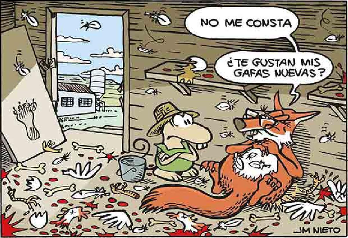 El zorro en el gallinero