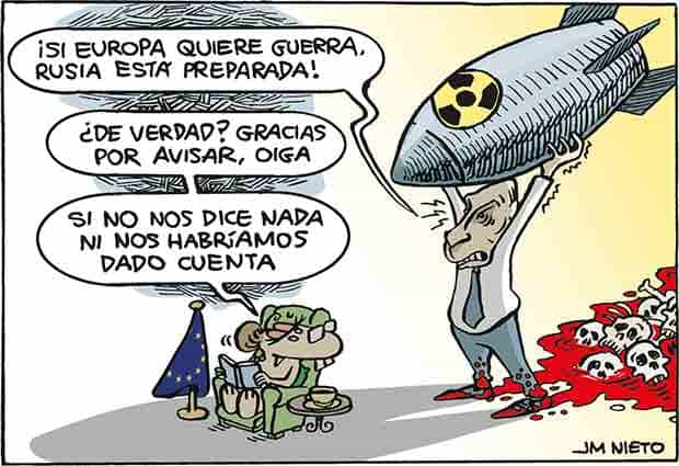 La abuelita Europa y el viejo genocida