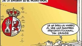 La bandera que vino del mar