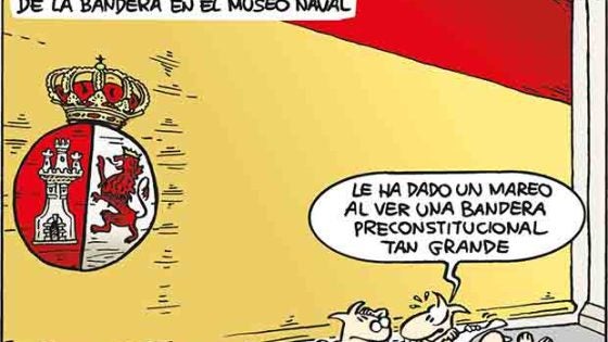 La bandera que vino del mar