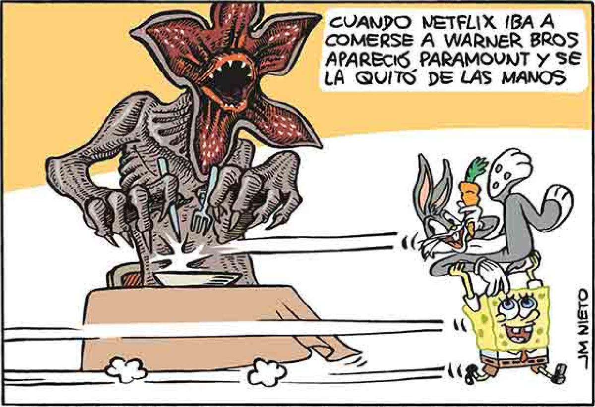 Lo de Netflix,  Warner Bros y Paramount