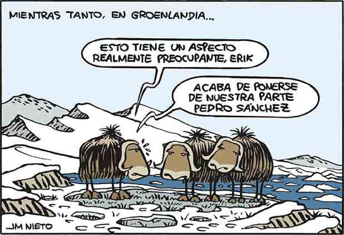 Mientras tanto, en Groenlandia