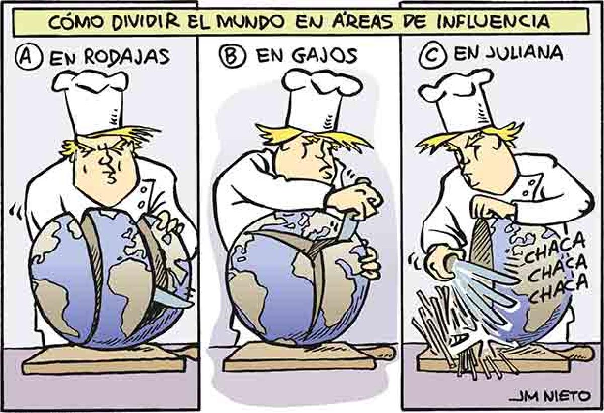 Cómo dividir el planeta en áreas de influencia