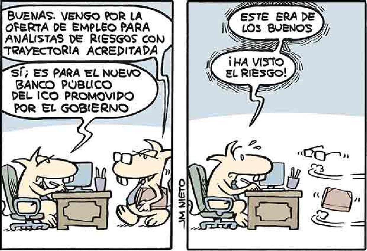 El analista de riesgos