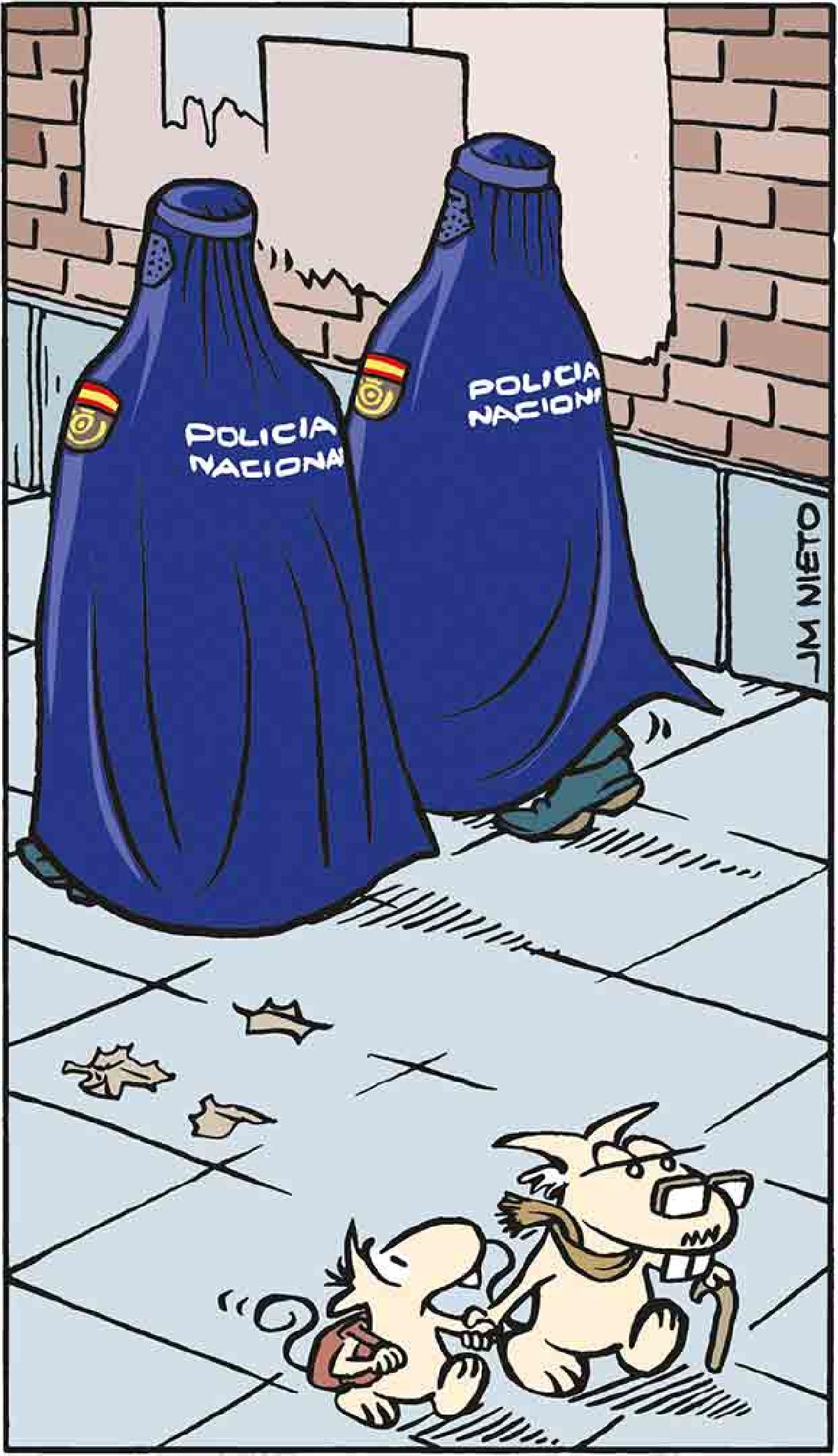 Burkas para mujeres policías
