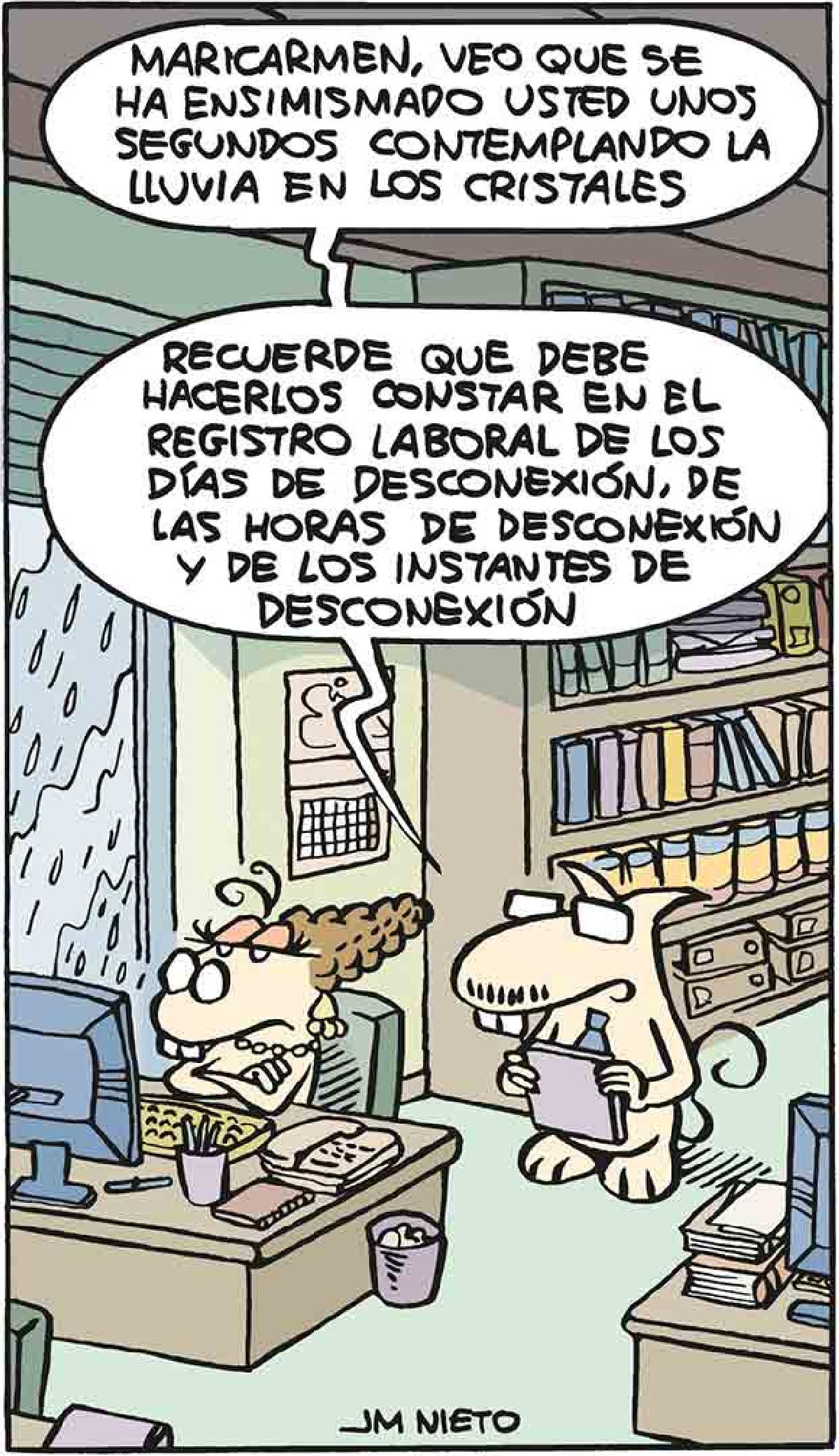 Instantes de desconexión