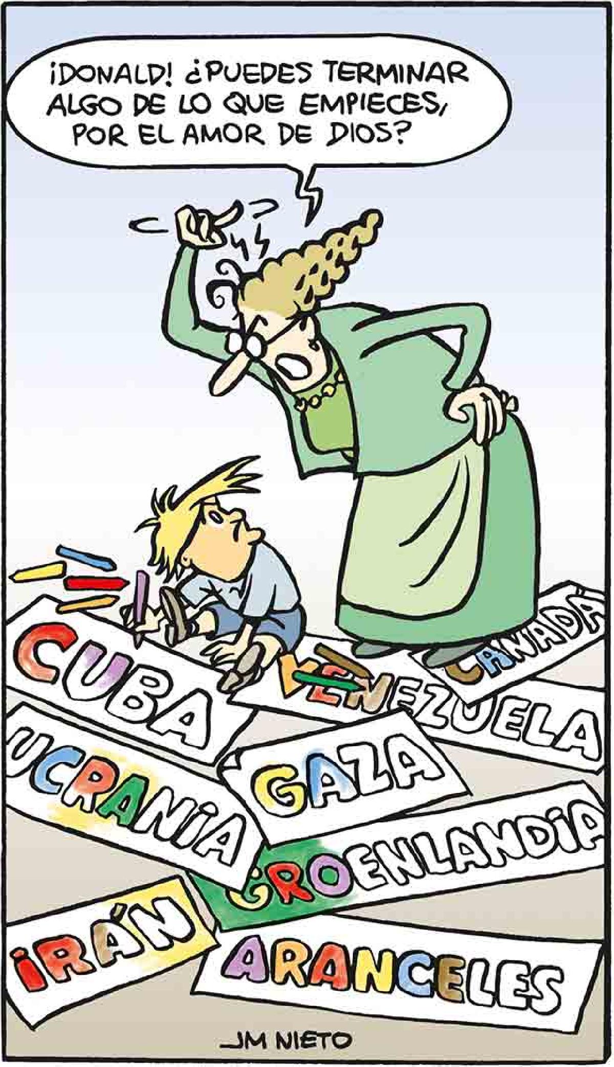 La infancia de Donald Trump