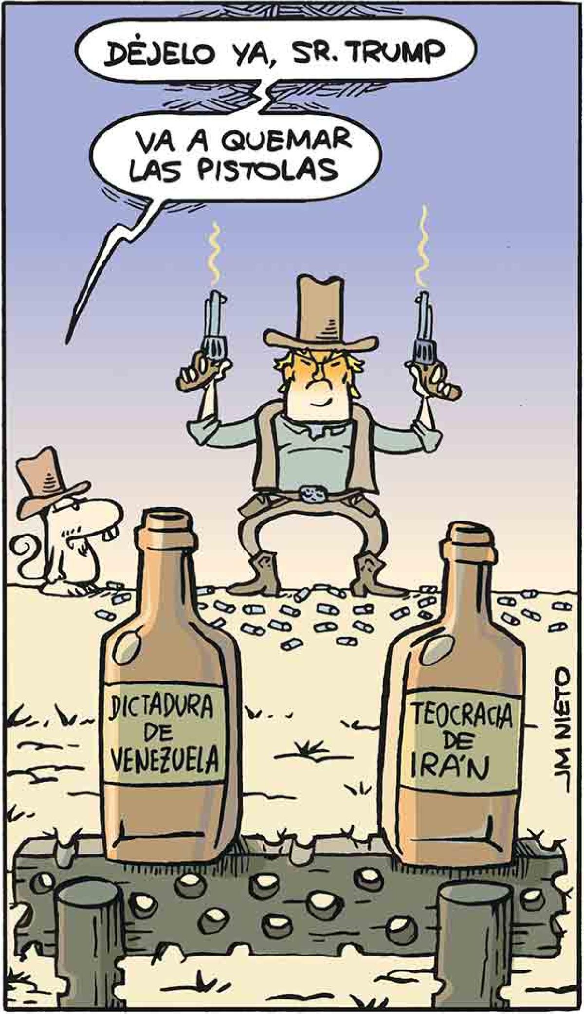 La puntería de Trump