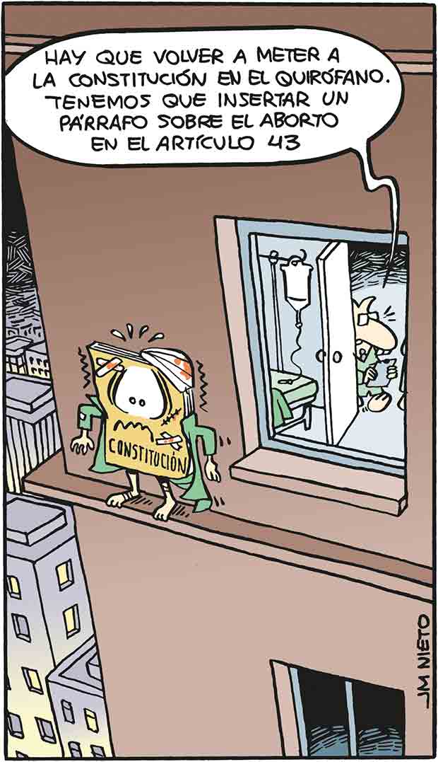 ¡Pobre Constitución!