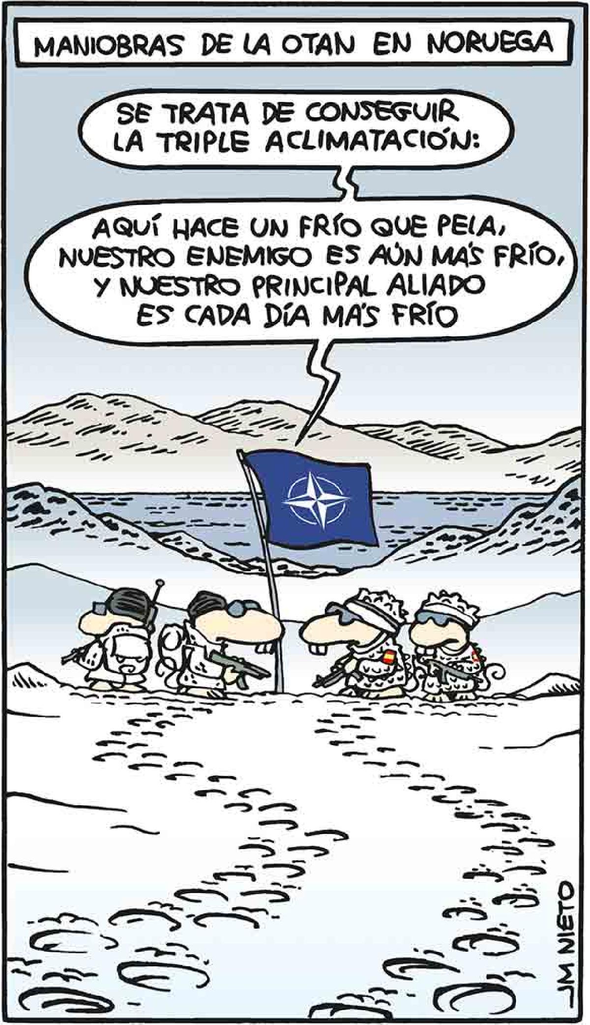 Maniobras de la OTAN en Noruega