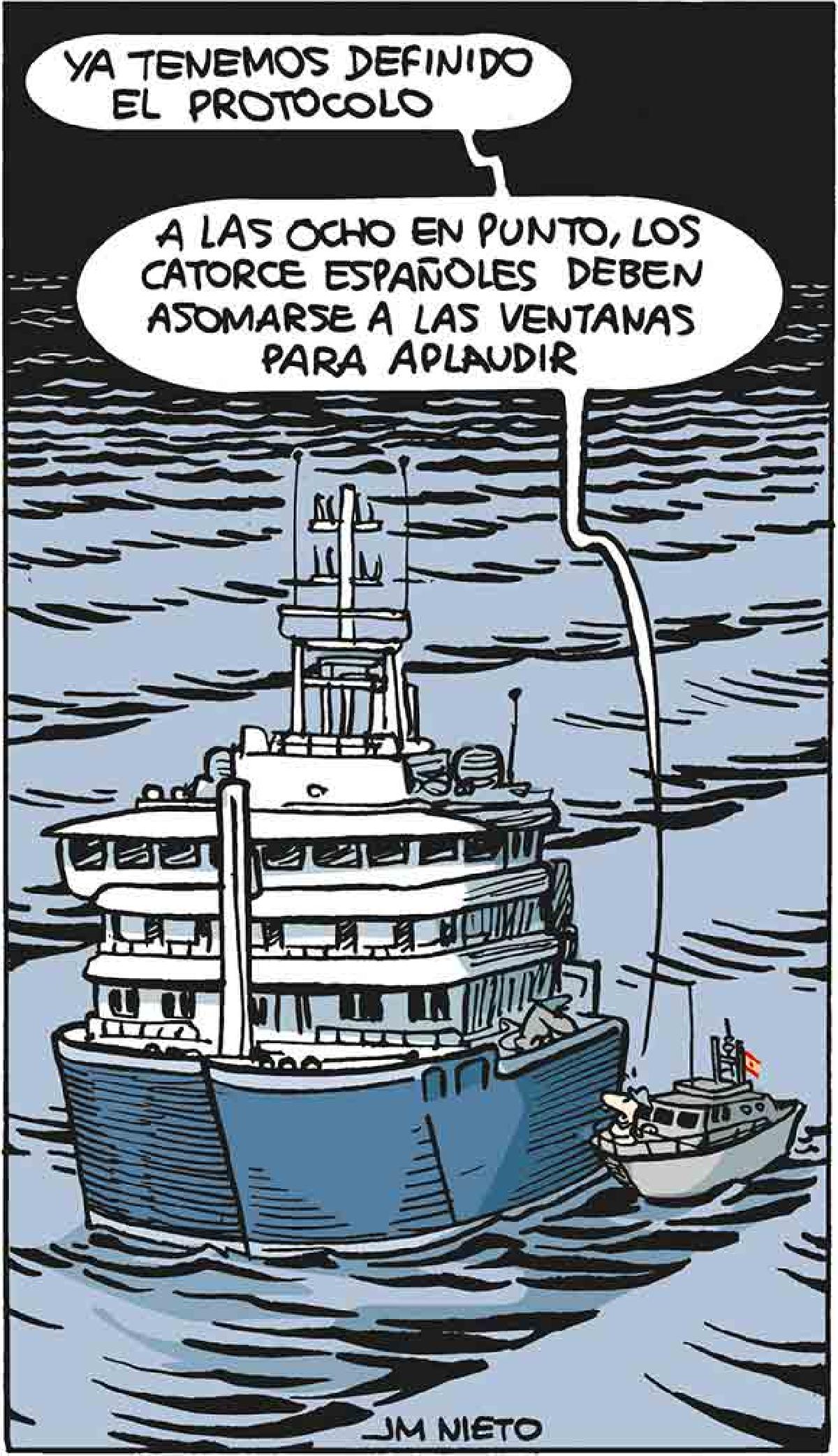El crucero del virus