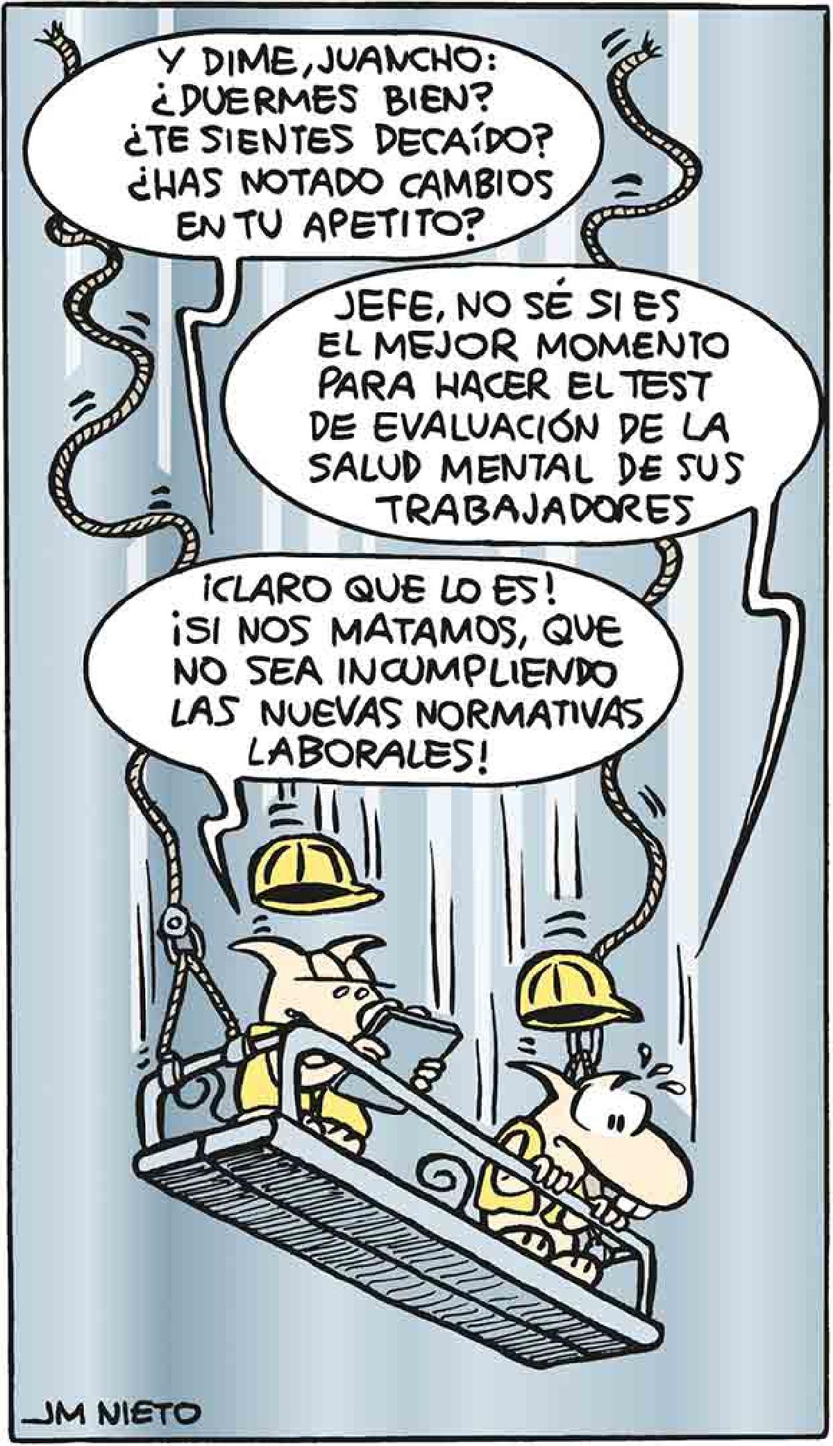 La empresa deberá vigilar la salud mental del trabajador