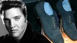 Los zapatos de gamuza azul no eran de Elvis Presley