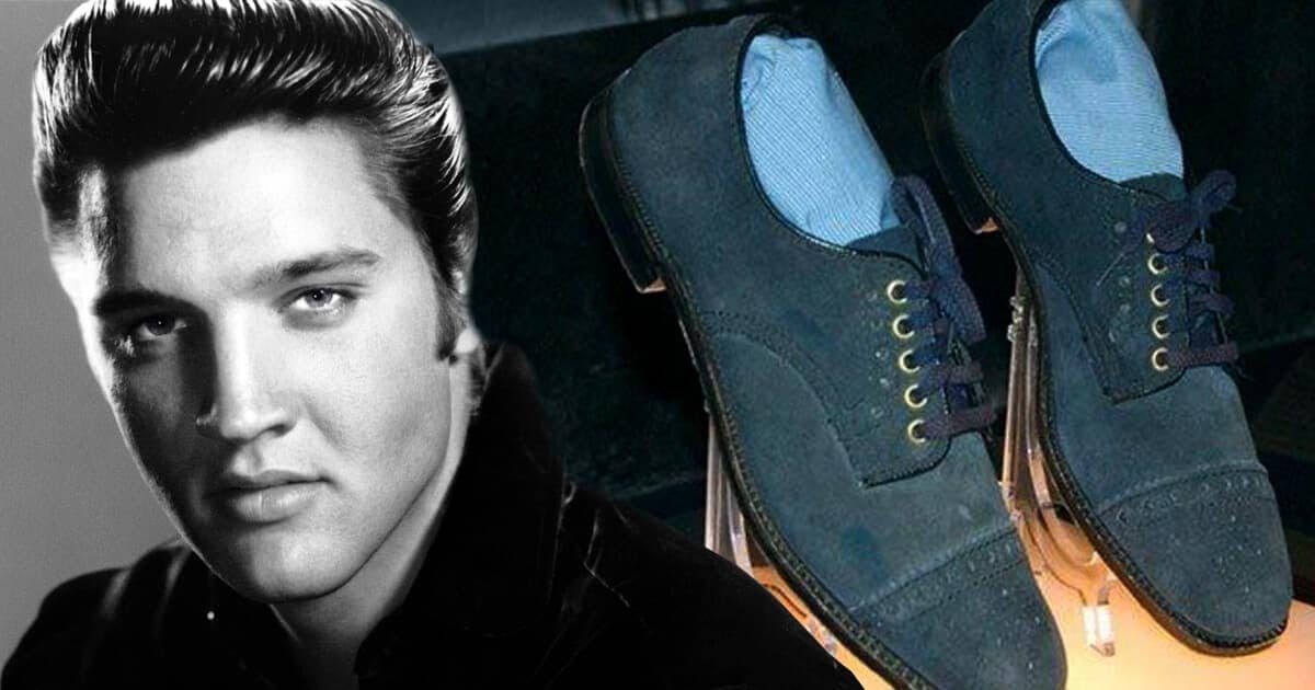 Los zapatos de gamuza azul no eran de Elvis Presley