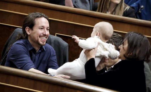 El bebé espectáculo de Podemos