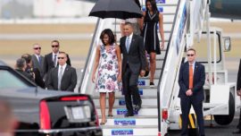 La histórica y frívola visita de Obama