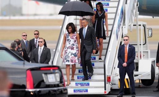 La histórica y frívola visita de Obama