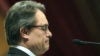 Artur Mas, la primera en la frente