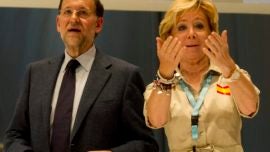 Rajoy a Aguirre: «Esperanza, ¿tú que quieres?»