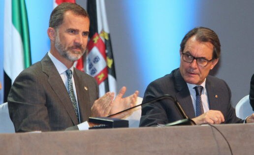La digna «bofetá» del Rey a Artur Mas