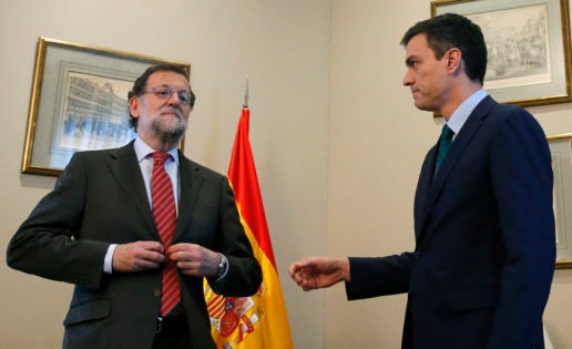 Rajoy y Sánchez, en el laberinto de la investidura