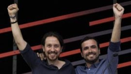 Iglesias hace historia y da el “sorpasso” a Pedro Sánchez