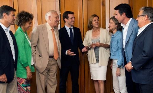 Dolors Montserrat, secretaria general o portavoz del PP