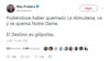 El repugnante tweet de Max Pradera, ¡que se queme La Almudena!