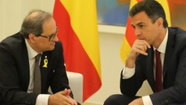 Torra, Pedro Sánchez y el terrorismo en Cataluña
