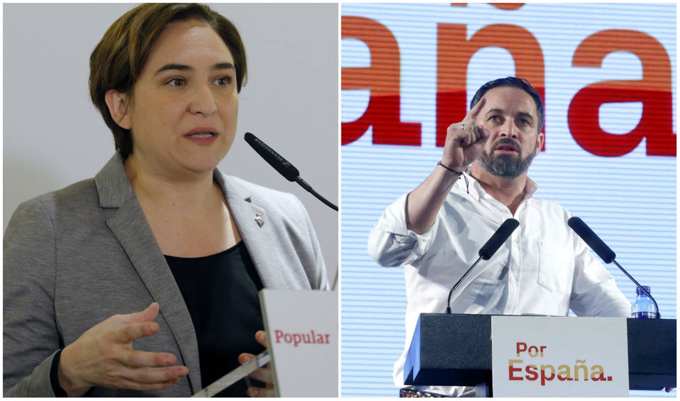 ¿Ada Colau y TVE vetan a Vox?, más votos para Santiago Abascal
