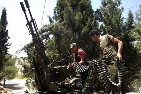Armas para los rebeldes sirios