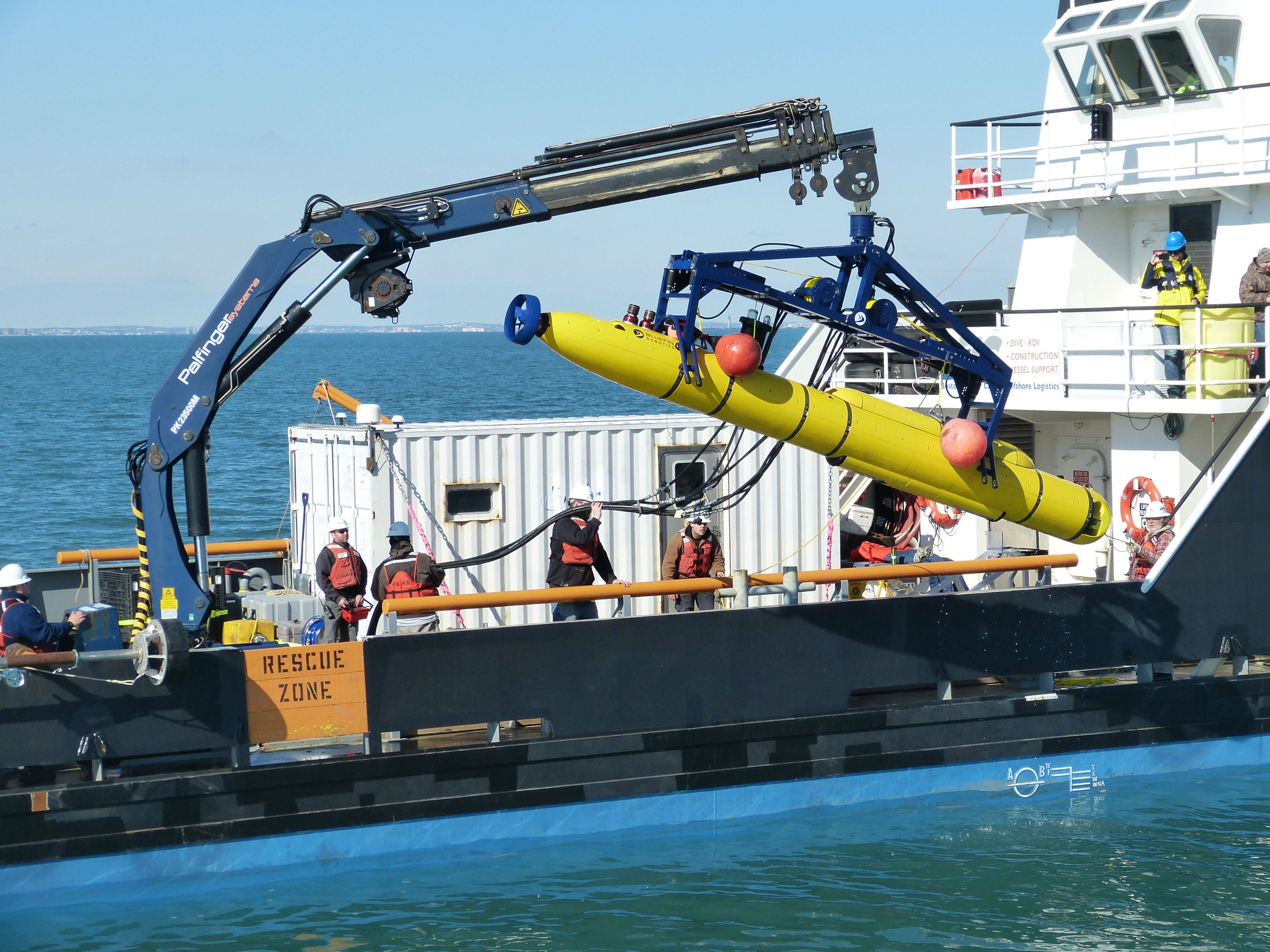 El submarino no tripulado que busca el Pentágono