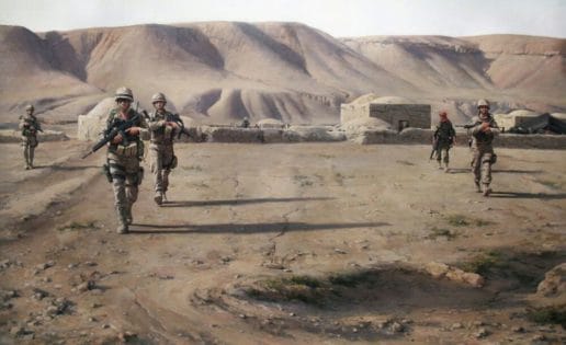 El primer cuadro de la Guerra de Afganistán