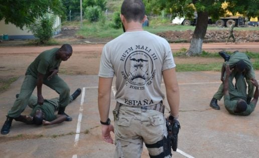 Españoles en «combate» cuerpo a cuerpo en Malí