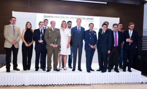 V Premios APDEF: Ejército del Aire, Mariano Casado (AUME) y comunicación del EMAD