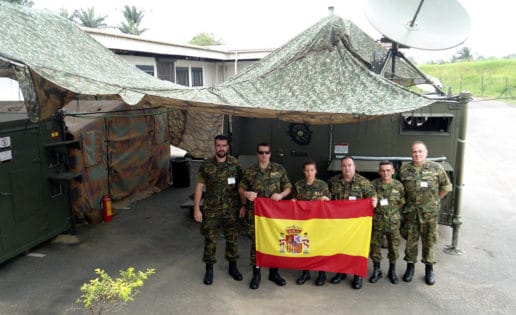 España tiene 1.736 militares desplegados en el exterior en doce misiones