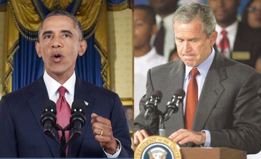 Obama-Bush: dos discursos contra el yihadismo con siete coincidencias