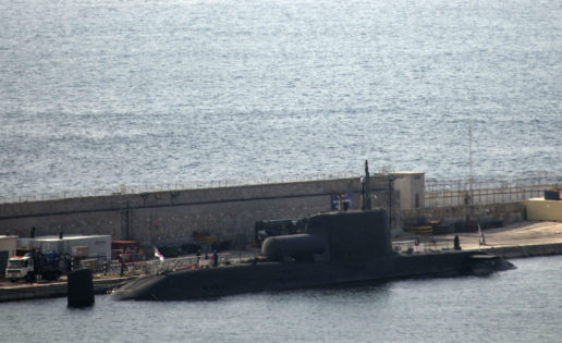 Gibraltar acoge esta semana al «Astute»: el moderno submarino nuclear del Reino Unido