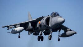 Los aviones de combate «Harrier» de la Armada… al menos hasta 2024