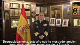El alijo de cocaína de «Elcano», en el mensaje de Navidad del jefe de la Armada