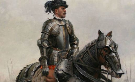 Un cuadro para Hernán Cortés, por Ferrer-Dalmau