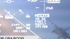 Vídeo: un caza ruso Mig-31 y un F-16 noruego, a punto de chocar en pleno vuelo