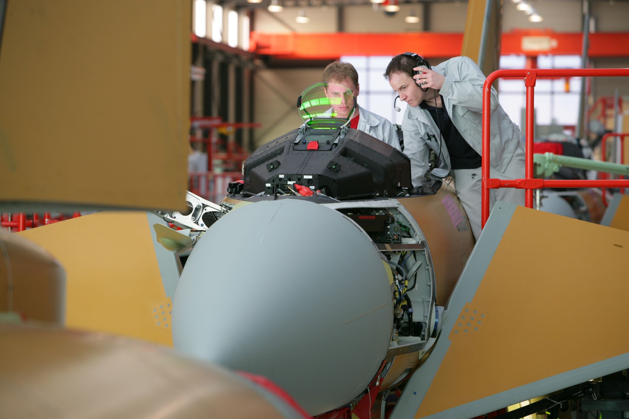 Eurofighter: así se construye este avión de combate del Ejército