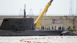 Llega a Gibraltar el submarino de propulsión nuclear «Ambush»