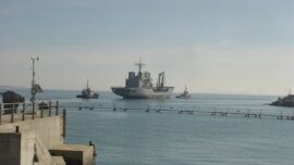 El desguace («reciclaje verde») del buque de la Armada «Marqués de la Ensenada»