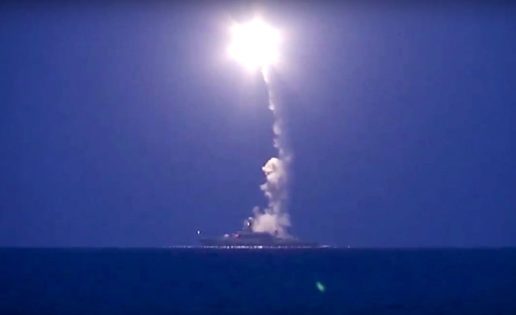 Vídeo: así lanzó Rusia sus misiles Kalibr desde el Caspio con destino Siria