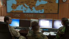 El derribo del caza ruso, seguido «detalle a detalle» desde la base de Torrejón