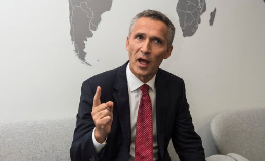 Stoltenberg, secretario general de la OTAN: «Asistimos a un cambio en la seguridad global»