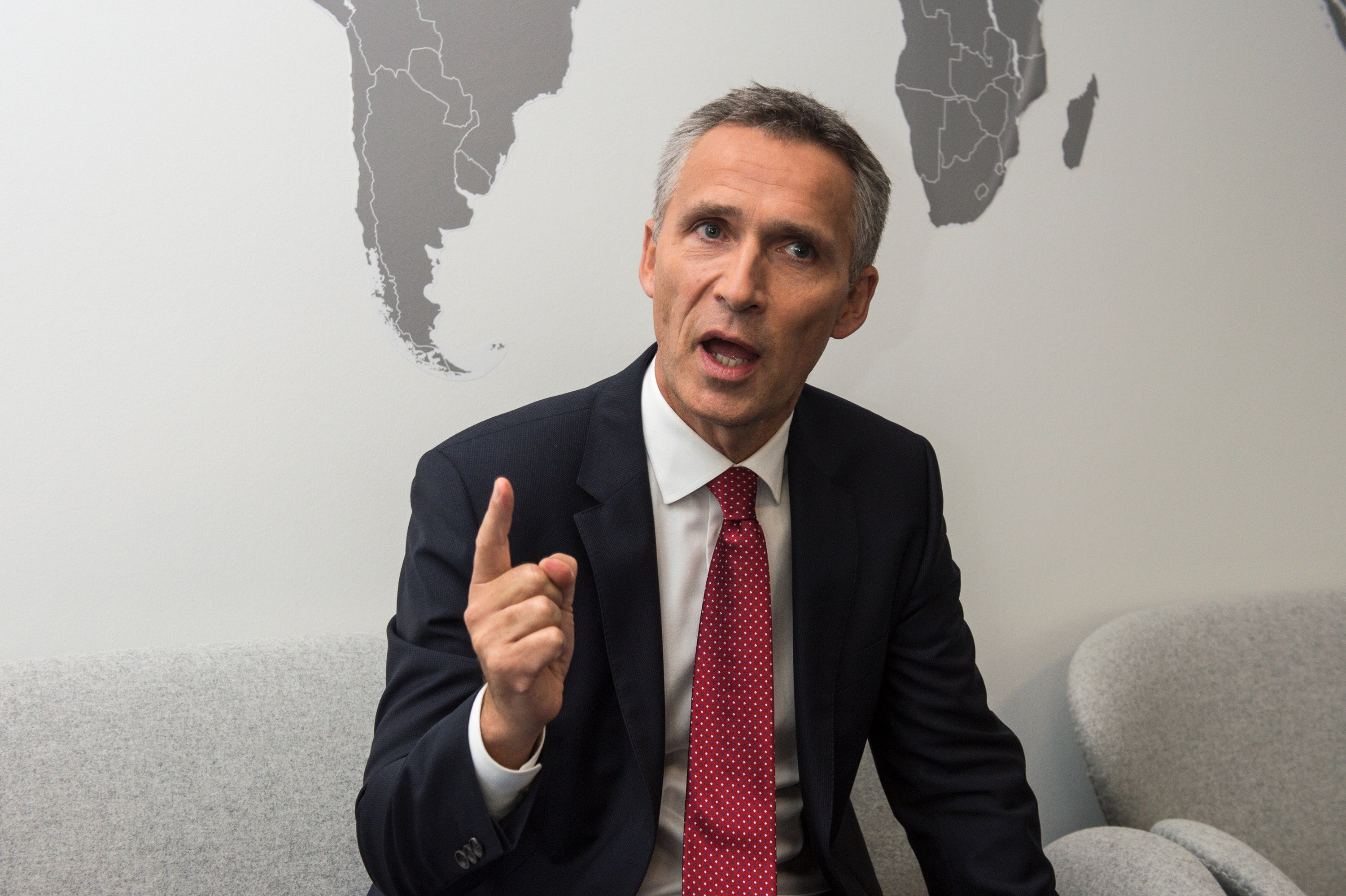 Stoltenberg, secretario general de la OTAN: «Asistimos a un cambio en la seguridad global»